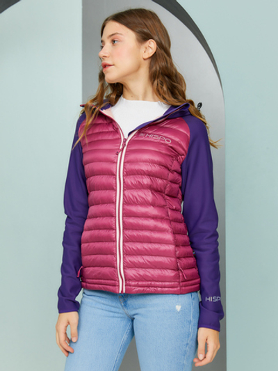 Куртка женская HISPO Грация стёганая демисезон, водонепроницаемая, для спорта и города
