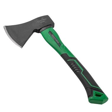 Топор с фиберглассовой ручкой и резиновой противоскользящей накладкой 800гр. RockForce RF-A7008