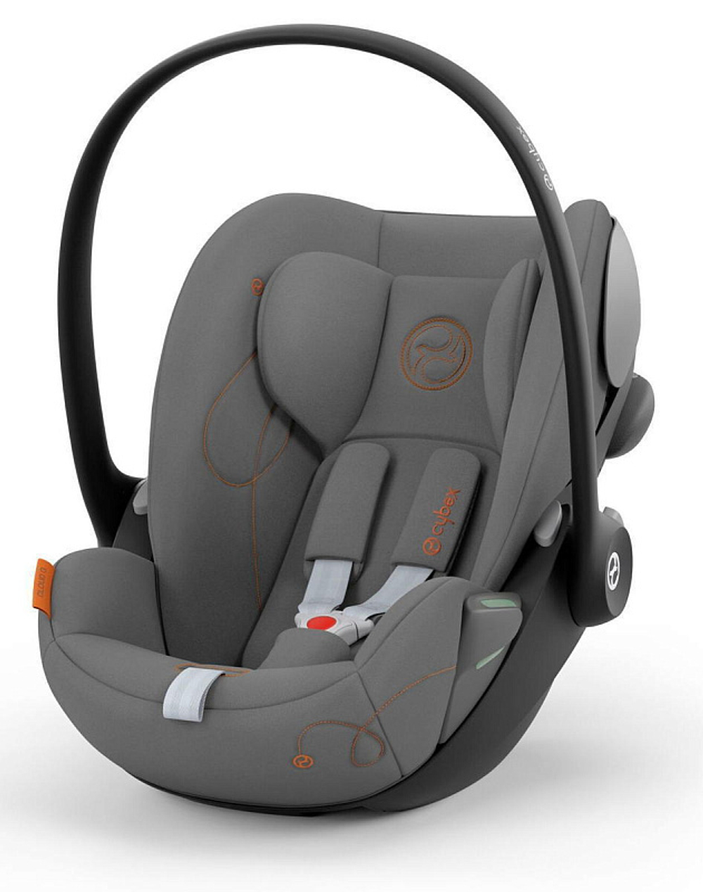 Коляска 3 в 1 Cybex Priam IV Rosegold и автокресло Cloud G i-Size Lava Grey Cozy Beige