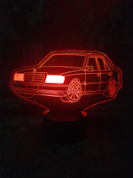 3Д-светильник "Автомобиль - Мерседес  (Mercedes-Benz)"