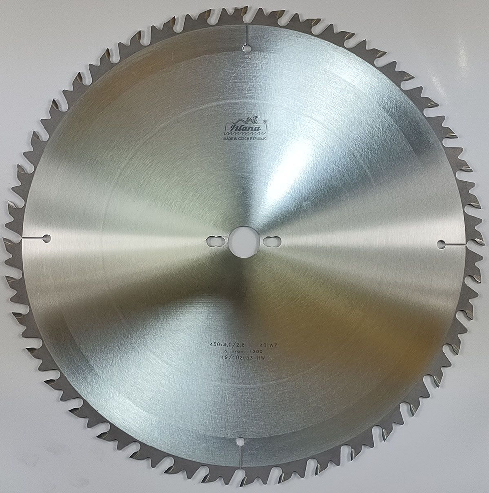 Пила дисковая TCT "Pilana" 450x4.0/2.8x30 z40 83-55 LWZ