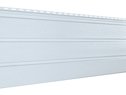 Классический софит Ю-Пласт Белый (с полной перфорацией)