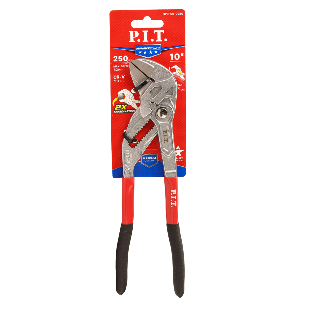 Клещи переставные P.I.T. ADVANCE HPLP06-0250