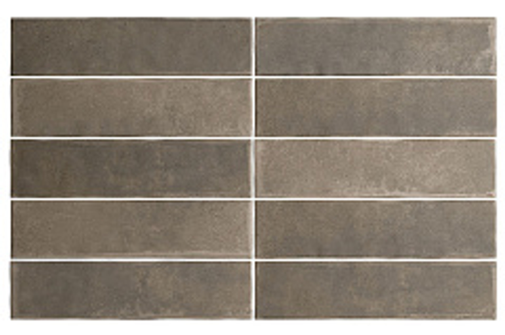 Керамическая плитка для стен EQUIPE ARGILE Cacao 6х24,6/ЭКИПЕ АРЖИЛЬ Какао 6х24,6