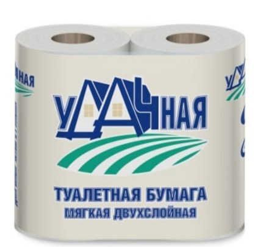 Туалетная бумага Viero Удачная 2 слоя 4 рулона