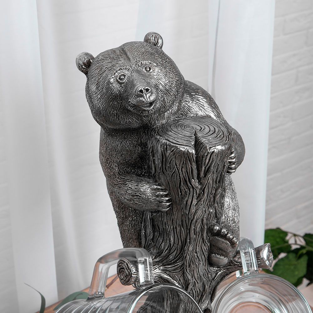 Набор бокалов для пива Медведь Барлей 4