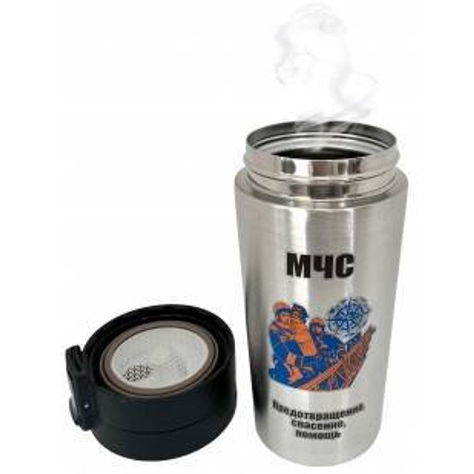 Термокружка с принтом МЧС