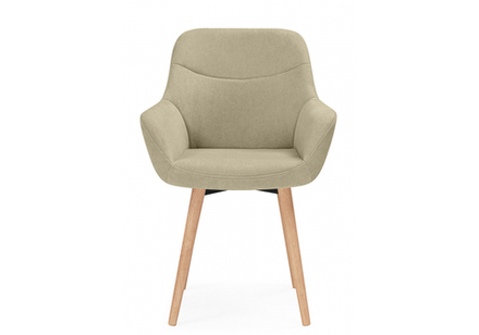 Стул деревянный Woodville Флюид 360 бежевый (zd 210), светлое дерево