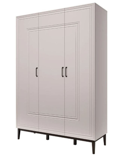 Шкаф ШР-3 Гориция Персидский Жемчуг/Лак Льняной