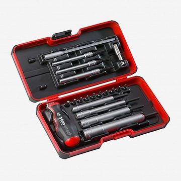 Набор бит SL/PH/Tx/PZ и головок M-TEC c рукояткой SMART в кейсе Felo 20шт Felo 06082006