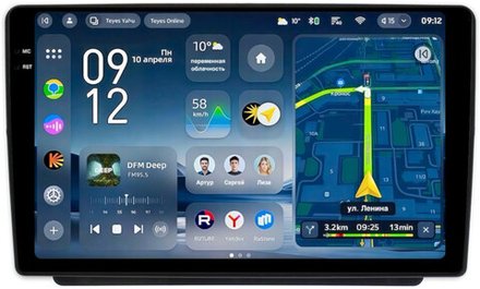 Магнитола для Land Rover Freelander 1 2003-2006 - Teyes CC4-PRO монитор 9.5" 2K QLED на Android 13, Snapdragon 778G, AI, CarPlay, DSP, 4G SIM-слот