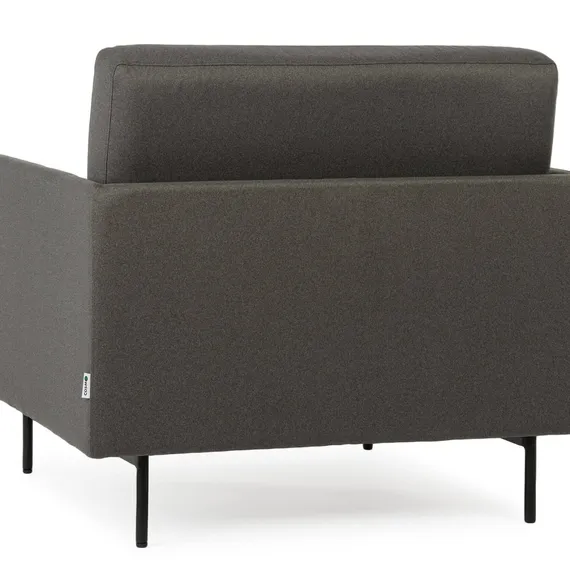 Кресло Bebe, чёрная водоотталкивающая ткань