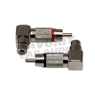 RCA коннектор AURA RCA-P621 (2) угловой