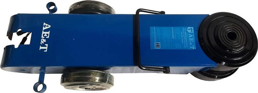 Домкрат пневмо-гидравлический подкатной AE&T HJ-100/50 профессиональный