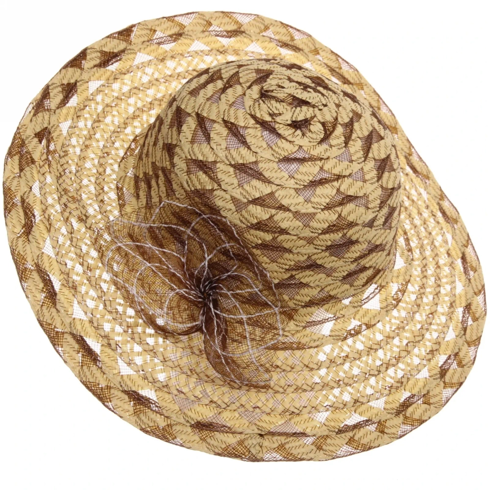 Шляпа женская с широкими полями «TiraMiSu- Лорен», микс 4 цвета, р58, ширина полей 9 см