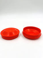 Заглушка фары D77 мм красная ВАЗ 2170 Приора, ВАЗ 1118 Калина комплект 2 шт