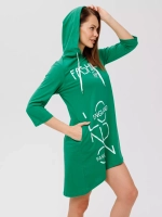 Туника платье удлиненная больших размеров домашняя