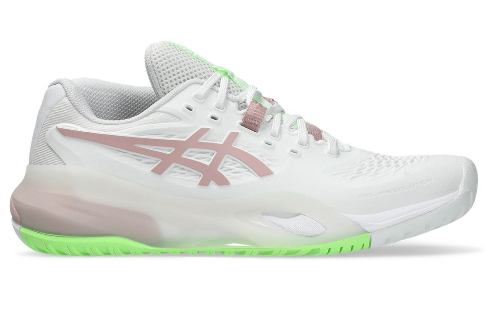 Женские теннисные кроссовки Asics Gel-Resolution X - white/morganite