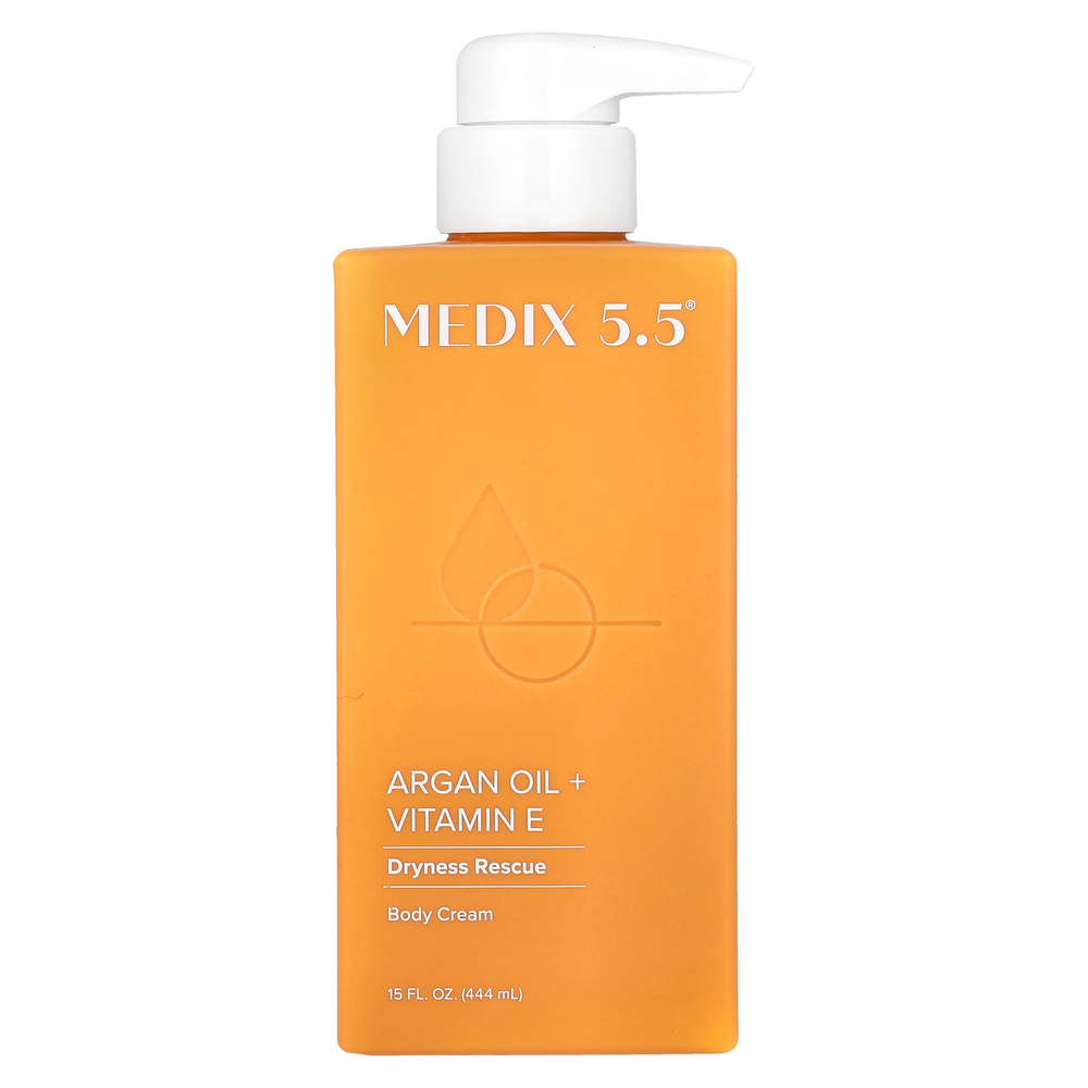 Medix 5.5, Крем для тела, аргановое масло и витамин E, 444 мл (15 жидк. унц.)