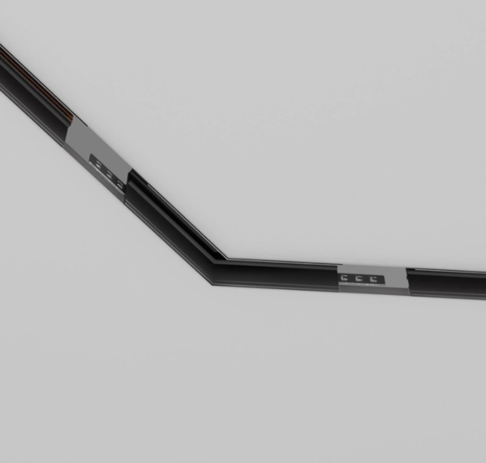 Угловой соединитель трековой системы Accessories for Exility TRA034CLO-42B, магнитный