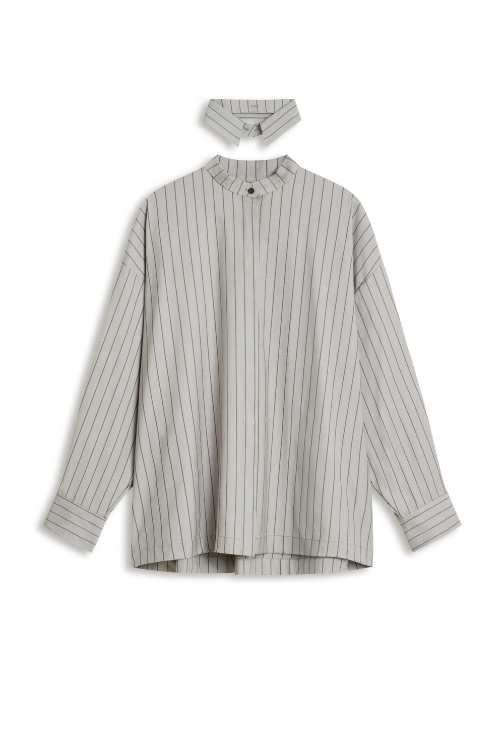 Рубашка 2в1 серая