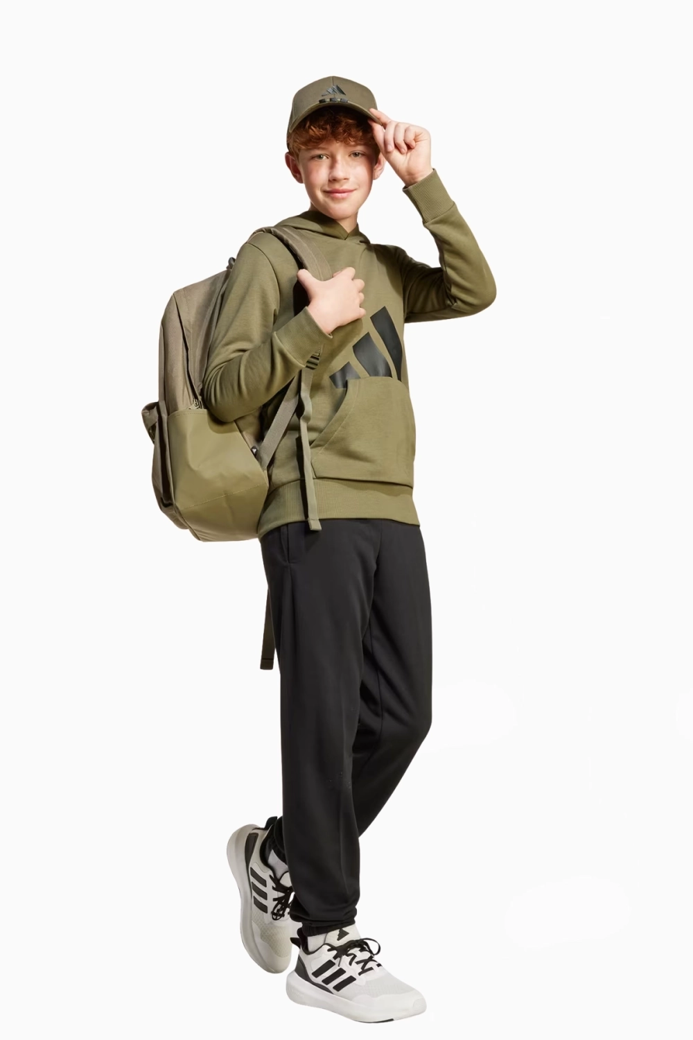 Кофта adidas Essentials Junior - зеленый