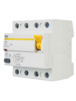 Выключатель дифференциального тока (УЗО) 4п 80А 300мА тип AC ВД1-63 KARAT IEK MDV10-4-080-300