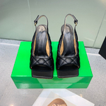 Bottega Veneta Padded Slingback Sandal
