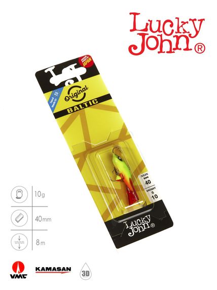 Балансир Lucky John BALTIC 4 с тр. 40мм/26RT блистер