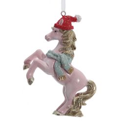GAEM Фигурка декоративная подвесная "Лошадка", L8 W2,5 H9 см, 2в.