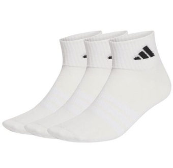 Теннисные носки Adidas Thin&Lignt Sportswear 3P - white/white/black