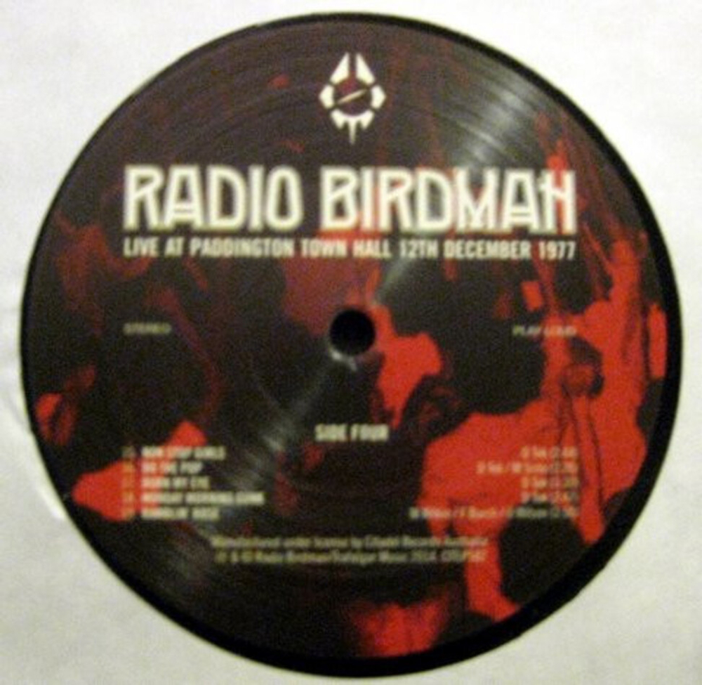 Radio Birdman / Live At Paddington Town Hall 12th December 1977 (2LP)