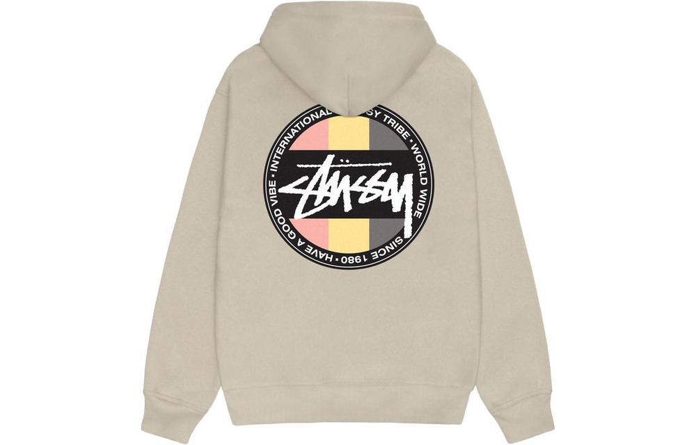 Худи Stussy FW23 CLASSIC DOT ZIP HOODIE Logo, 1974929