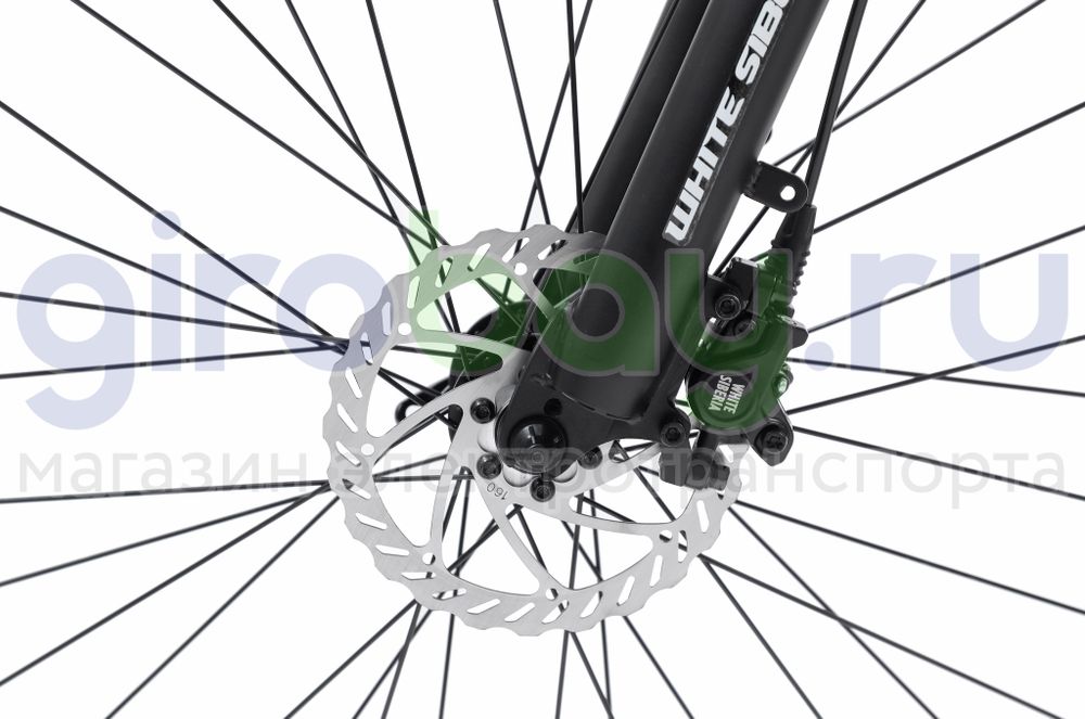 Электровелосипед WHITE SIBERIA CAMRY X 500W (матовый черный) фото 15 фото №19