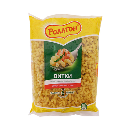 Макароны Роллтон витки 400 гр