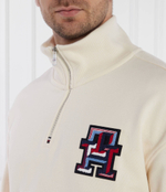 Худи MONOGRAM TIPPED 1/4 ZIP Tommy Hilfiger - экрю(MW0MW34412)