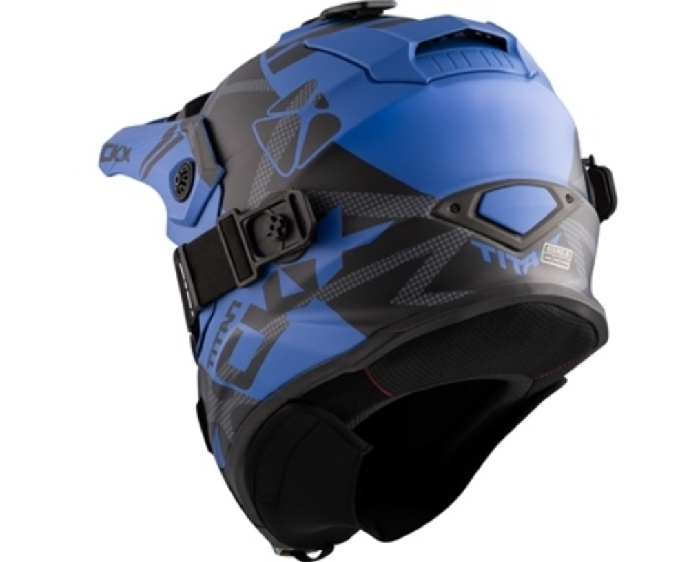 Шлем бэккантри CKX TITAN ORIGINAL CLIMB, синий матовый