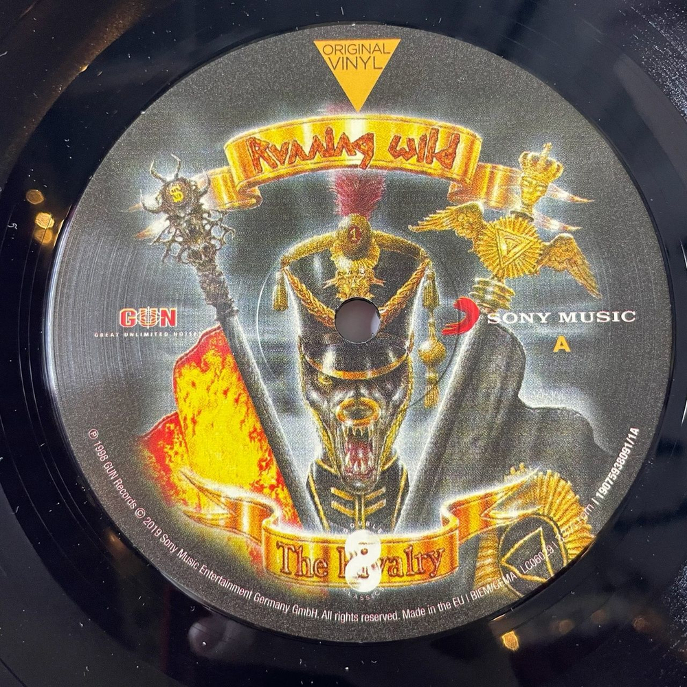 Винтажная виниловая пластинка LP Running Wild The Rivalry Victory (EU 2019)