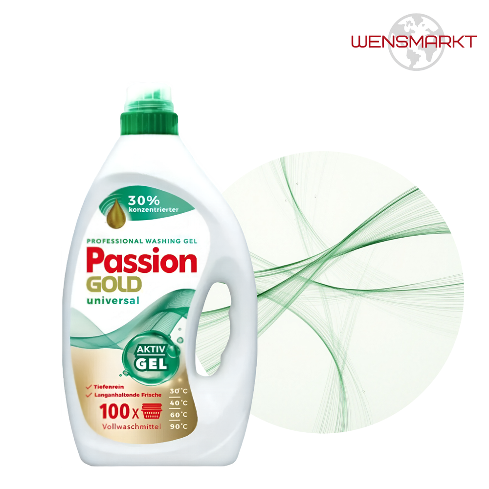 Гель для стирки универсальный Passion GOLD, 100 стирок, 4 л (Польша)