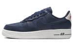 Кроссовки Nike Air Force 1 Low "Navy Red" (Женская размерная сетка)