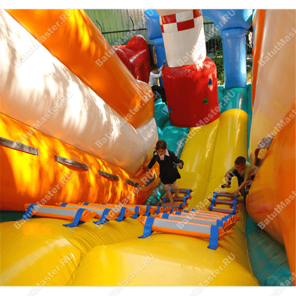 Коммерческий надувной батут "Аэропорт 3"