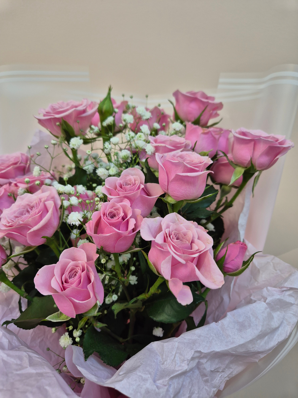 Роза кустовая букет