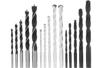Набор сверл по бетону, металлу, дереву (15 шт; 4-10 мм) SPARTA 725085