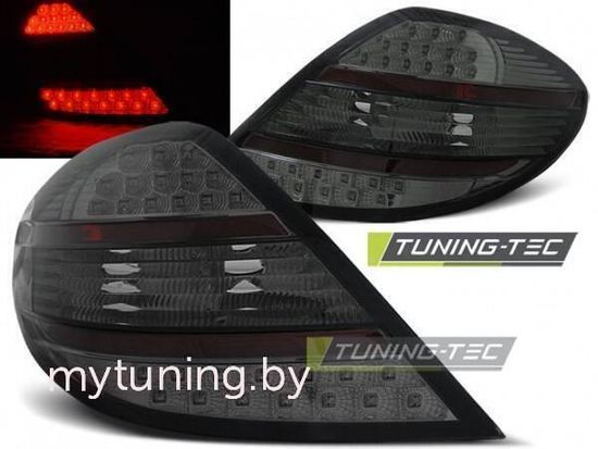 Задние фонари smoke led для Mercedes SLK R171