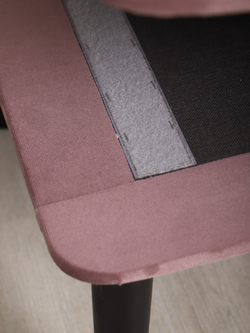 Кушетка Berger лиловый/венге