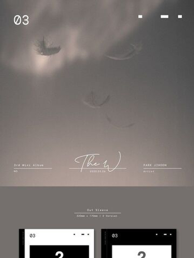 Альбом Park Jihoon - The W 3rd Mini Album RANDOM Version