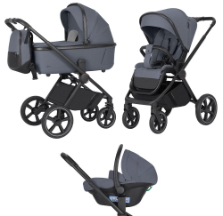Коляска Carrello Ultimo CRL-6538 3 в 1 Cool Grey