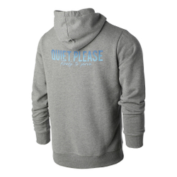Мужская кофта теннисная Quiet Please Ready To Serve Hoody Men - Grey, Blue