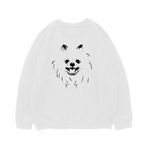 Свитшот "Шпиц  - портрет"