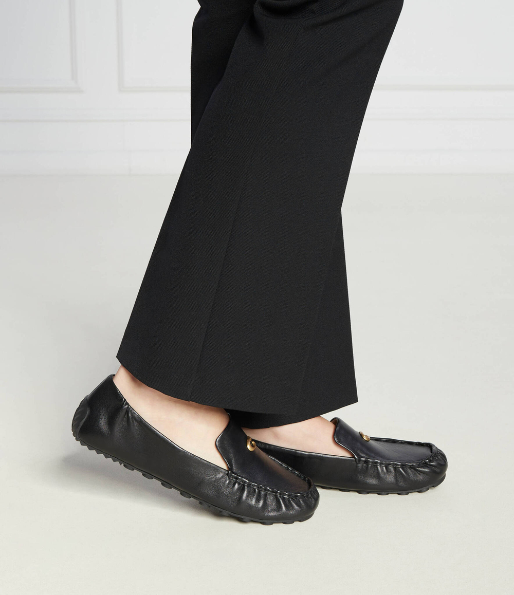 Кожаные мокасины ronnie Coach - черный(CP918)